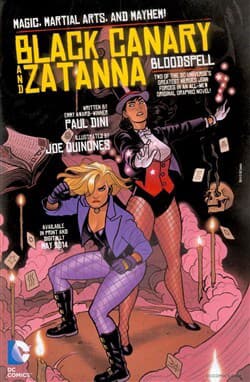 Black Canary and Zatanna - Bloodspell - 