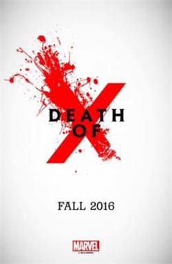 Death of X - 