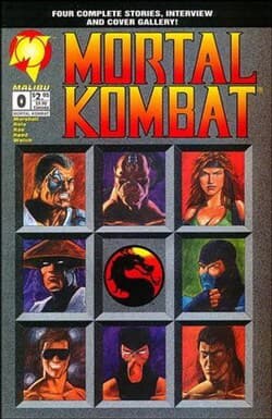 Mortal Kombat Malibu Comic - 