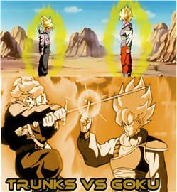Thế Giới Ngọc Rồng - Chuyện vui về Trunks và Goku - Dragon ball, Trunks Vs Goku, 7 ( Bảy ) Viên Ngọc Rồng